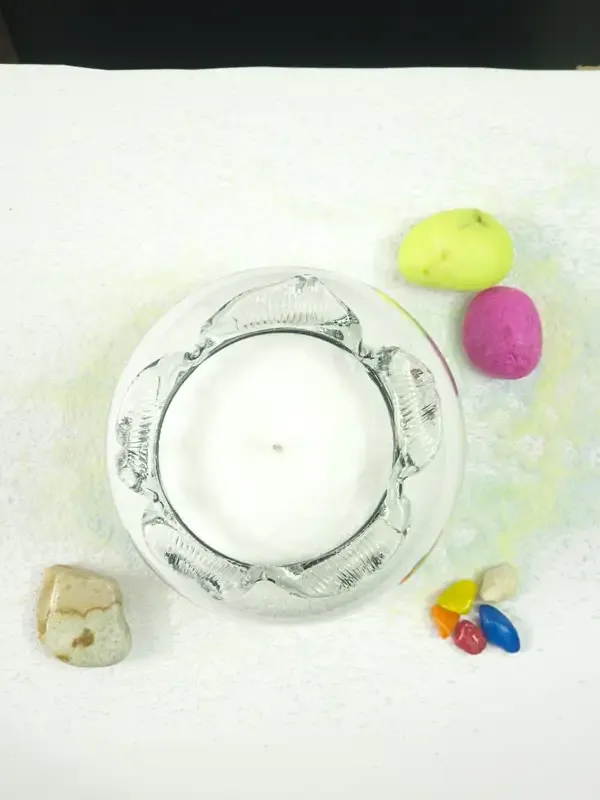 Mermaid_Holder_|_6_inch_Round_|_550gms_Vela_SandPearls_|_Multi-Color_Pearl_Wax_Candles_|_FREE_30_Wicks_(Baati)_|_FREE_Decor_Stones,_Shells_&_Flowers_|_Premium_Gift_Packaging