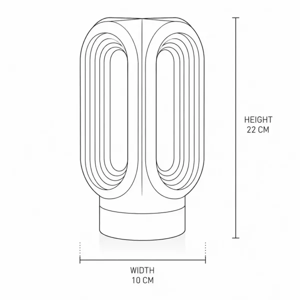 Core_Modern_3D_Printed_Designer_Decorative_Table_Lamp