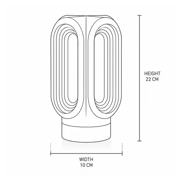 Brown_Pla_Plastic_Table_Lamp_For_Home_And_Living