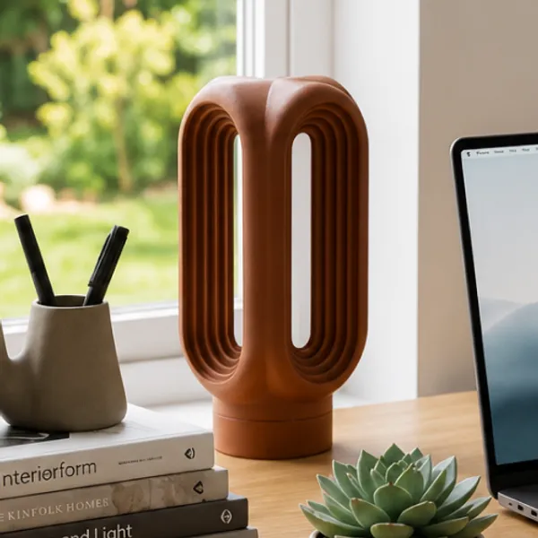 Brown_Pla_Plastic_Table_Lamp_For_Home_And_Living