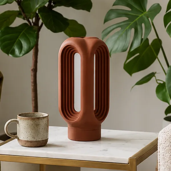 Brown_Pla_Plastic_Table_Lamp_For_Home_And_Living