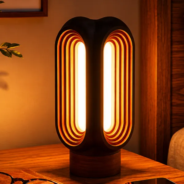 Brown_Pla_Plastic_Table_Lamp_For_Home_And_Living