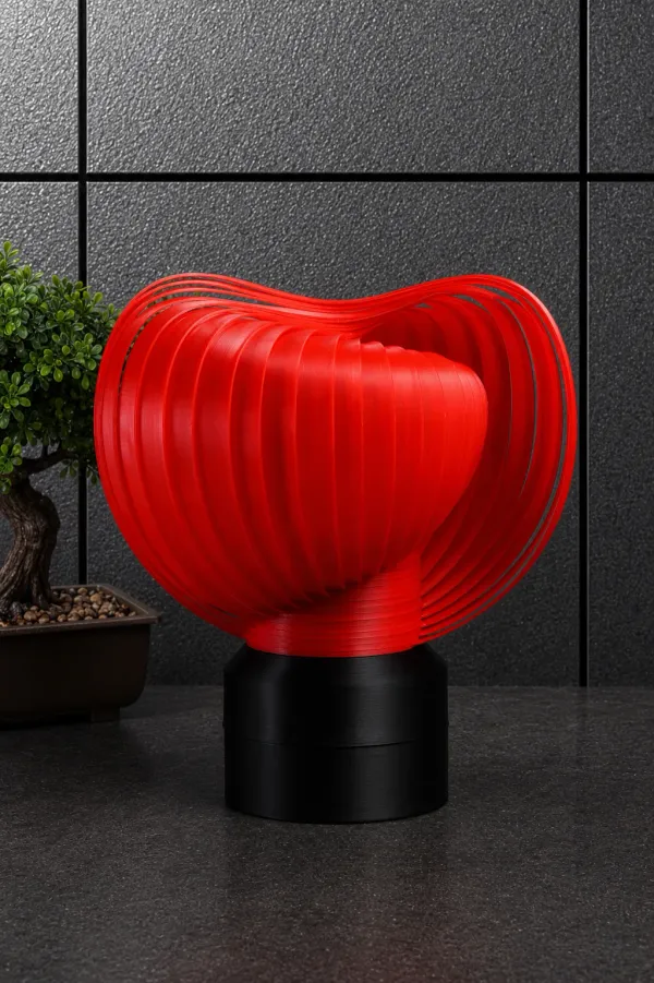 Red_And_Black_Pla_Plastic_Table_Lamp_For_Home_And_Living