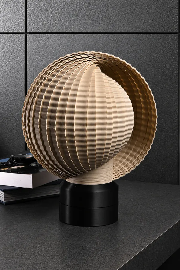 Beige_And_Black_Pla_Plastic_Table_Lamp_For_Home_And_Living