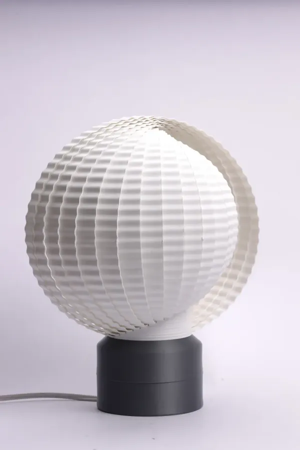 White_And_Grey_Pla_Plastic_Table_Lamp_For_Home_And_Living