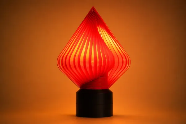 Red_And_Black_Pla_Plastic_Table_Lamp_For_Home_And_Living