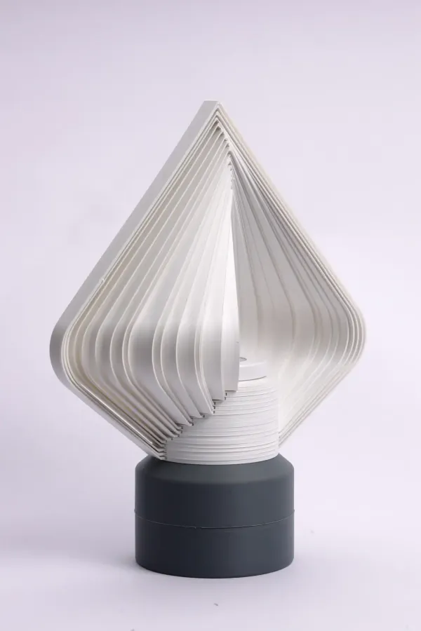 White_And_Grey_Pla_Plastic_Table_Lamp_For_Home_And_Living