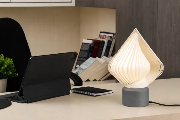 White_And_Grey_Pla_Plastic_Table_Lamp_For_Home_And_Living