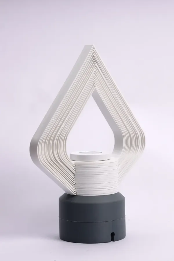 White_And_Grey_Pla_Plastic_Table_Lamp_For_Home_And_Living