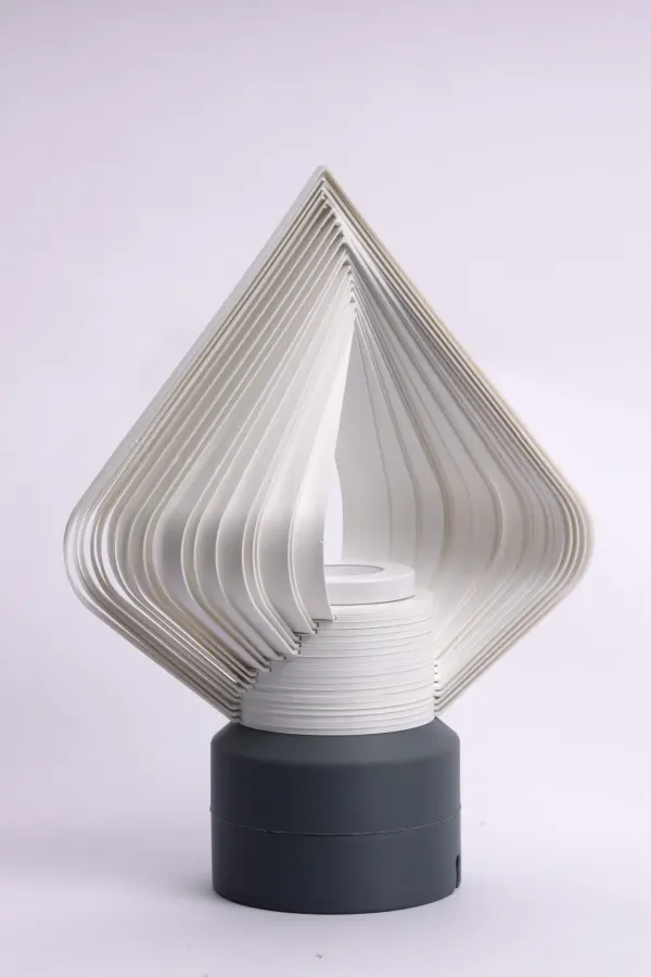 White_And_Grey_Pla_Plastic_Table_Lamp_For_Home_And_Living