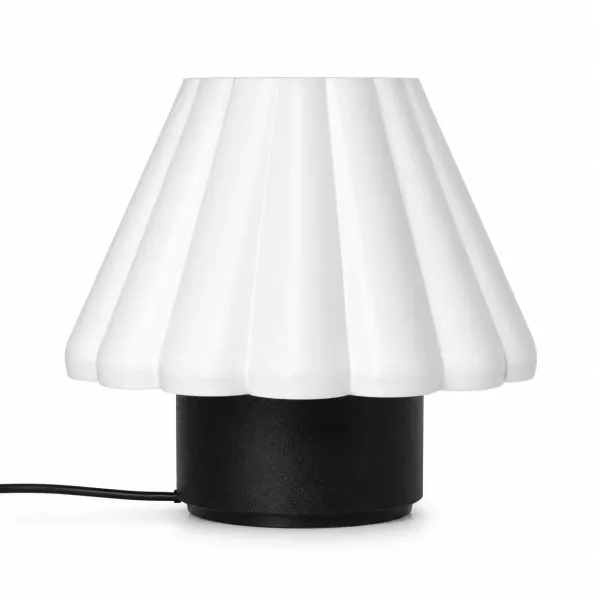 White_And_Black_Pla_Plastic_Table_Lamp_For_Home_And_Living