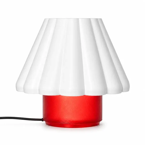 White_And_White_Pla_Plastic_Table_Lamp_For_Home_And_Living