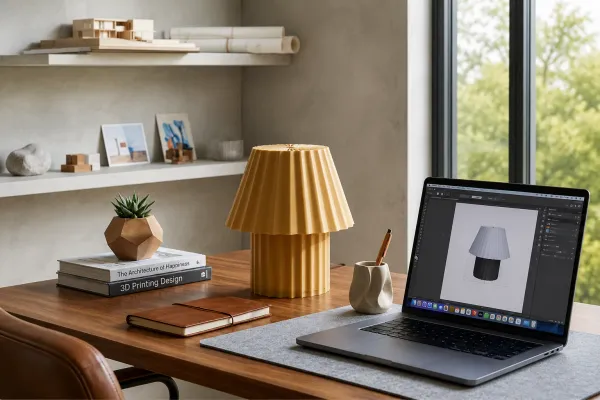 Yellow_Pla_Plastic_Table_Lamp_For_Home_And_Living
