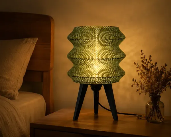 Green_Pla_Plastic_Table_Lamp_For_Home_And_Living