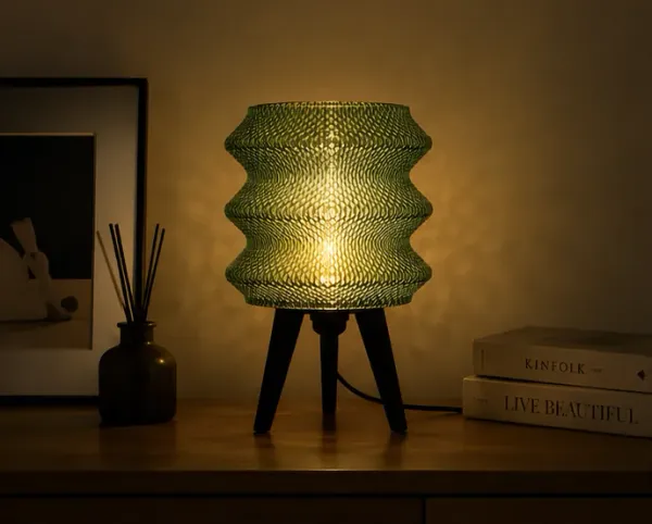 Green_Pla_Plastic_Table_Lamp_For_Home_And_Living