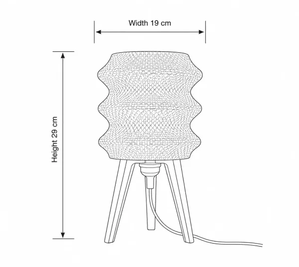 Red_Pla_Plastic_Table_Lamp_For_Home_And_Living