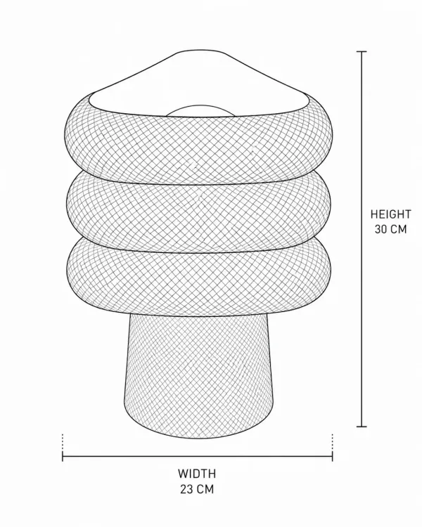 White_And_Wood_Pla_Plastic_Table_Lamp_For_Home_And_Living