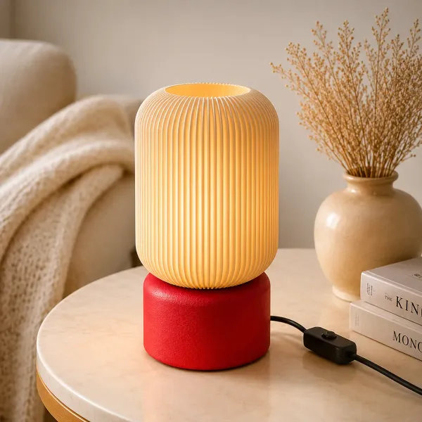 Oak_Lamp_Modern_3D_Printed_Designer_Table_Lamp_With_Warm_Led_Ambient_Light