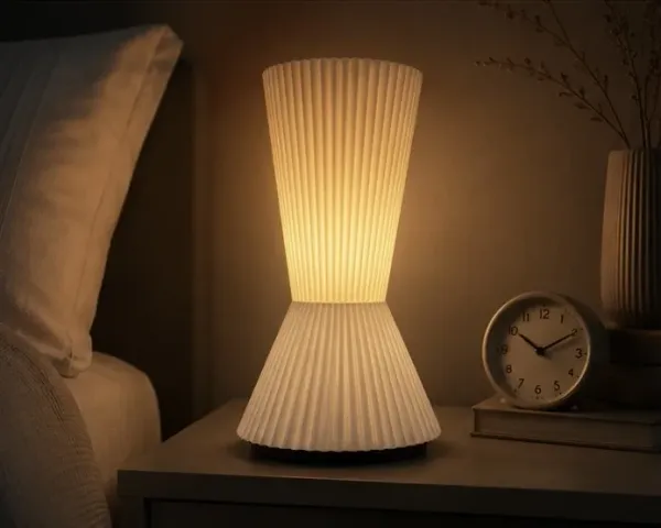 Sandglass_3D_Printed_Table_Lamp_Modern_Designer_Ambient_Light_Alix3D