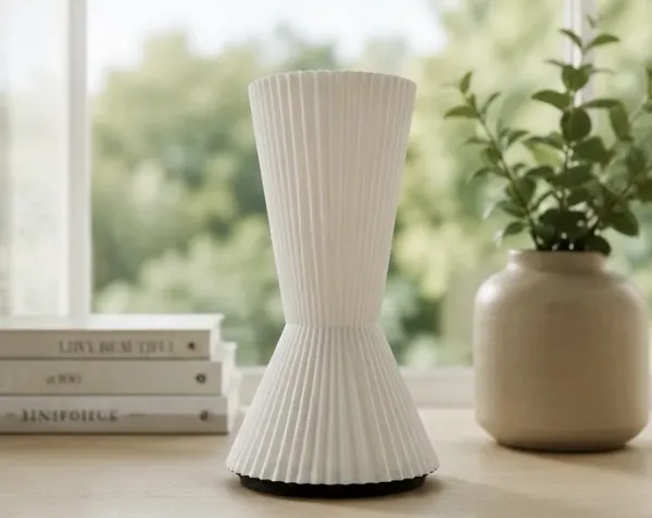 Sandglass_3D_Printed_Table_Lamp_Modern_Designer_Ambient_Light_Alix3D