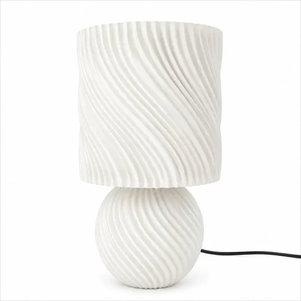 White_Pla_Plastic_Table_Lamp_For_Home_And_Living