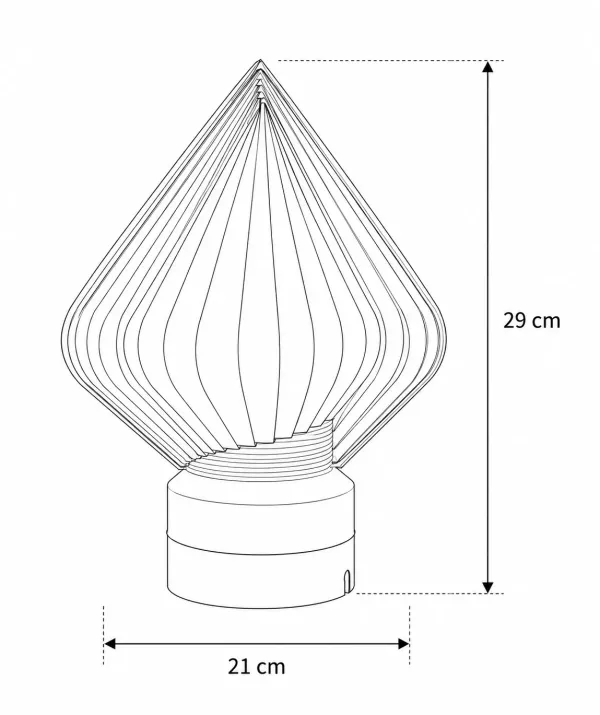 Beige_And_Black_Pla_Plastic_Table_Lamp_For_Home_And_Living