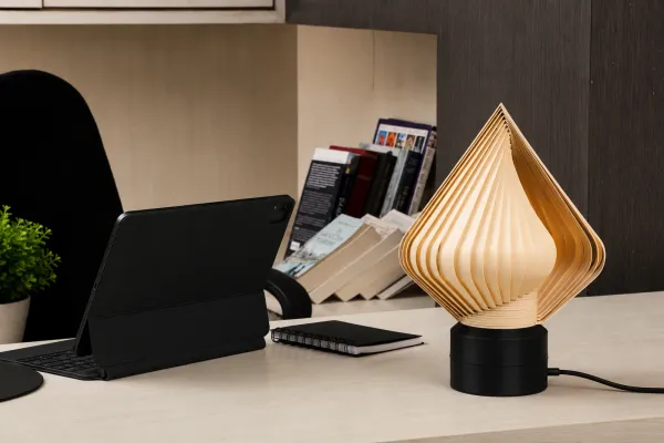 Beige_And_Black_Pla_Plastic_Table_Lamp_For_Home_And_Living