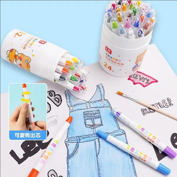 Silky_24_Color_Water_Soluble_Crayon_Set