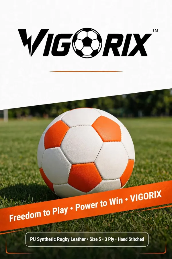 Vigorix_Size_5_PU_Synthetic_Leather_Football