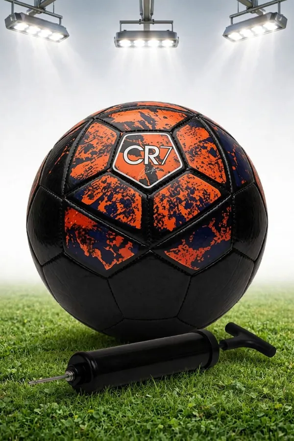 Black_Orange_Synthetic_Football_With_Air_Pump
