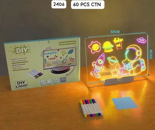 Multicolor_Acrylic_DIY_Drawing_Lamp_For_Kids