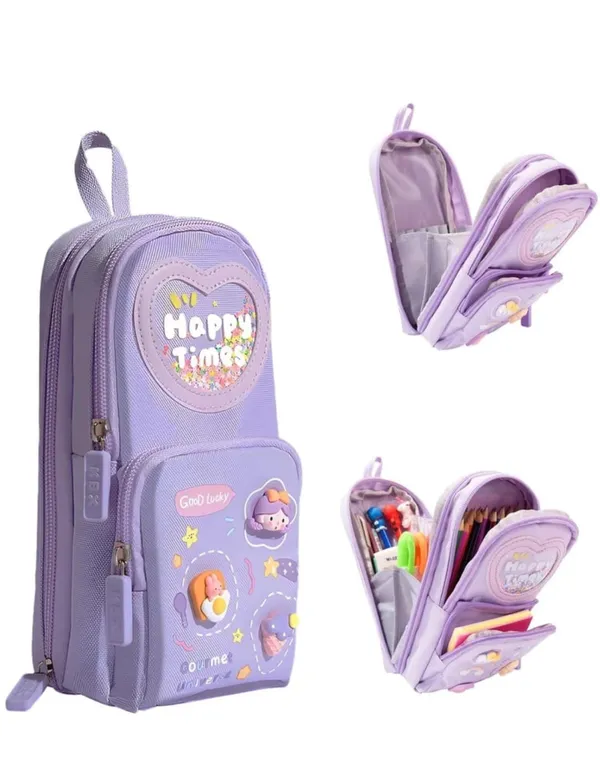Purple_Multi_Compartment_Pencil_Case_For_Kids