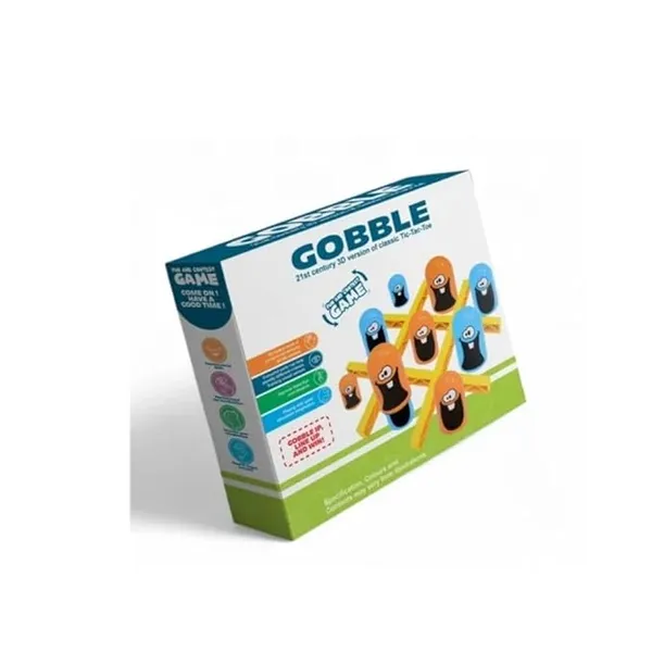 Gobble_Strategy_Board_Game_With_Blue_And_Orange_Gobblers