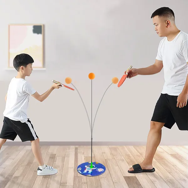 Height_Adjustable_Table_Tennis_Rebound_Trainer_Set
