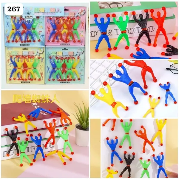 Multicolour_Sticky_Wall_Climbing_Figure_Toy_Set