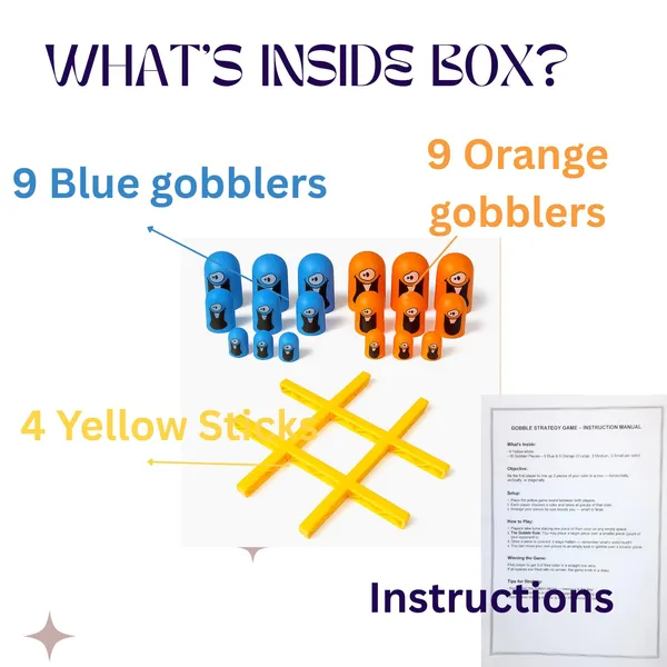 Gobble_Strategy_Board_Game_With_Blue_And_Orange_Gobblers