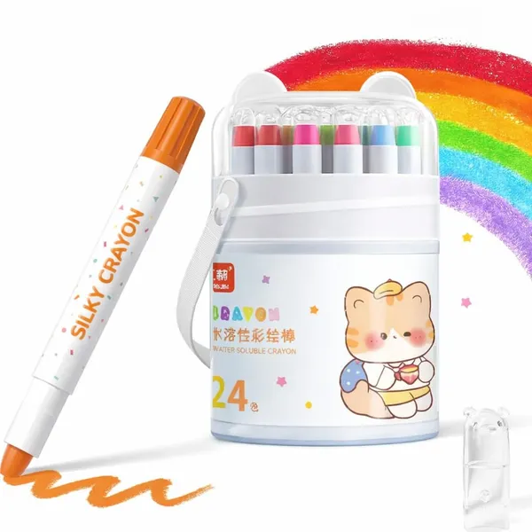 Silky_24_Color_Water_Soluble_Crayon_Set