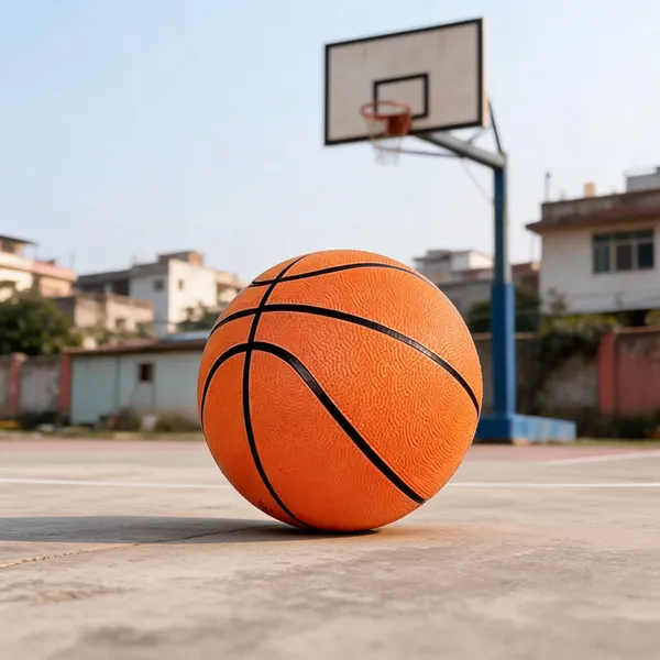 Orange_Rubber/Synthetic_Leather_Basketball_For_Basketball,_Sports_Practice