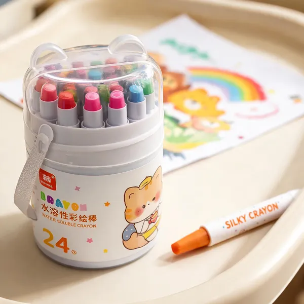 White_Wax_Crayons_And_Paper_Wrappers_Crayon_Set_For_Coloring,_Drawing,_Art_Activity