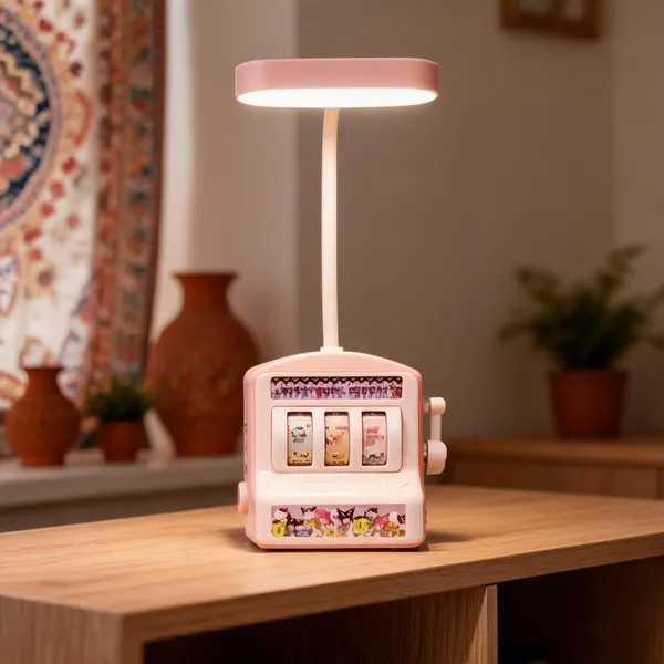 Multicolor_Plastic_And_Electronic_Components_Desk_Lamp_For_Desk_Lighting,_Pen_Storage,_Decoration