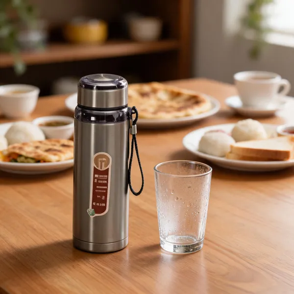 Silver_304_Stainless_Steel_Flask_For_Hot/Cold_Beverage_Storage