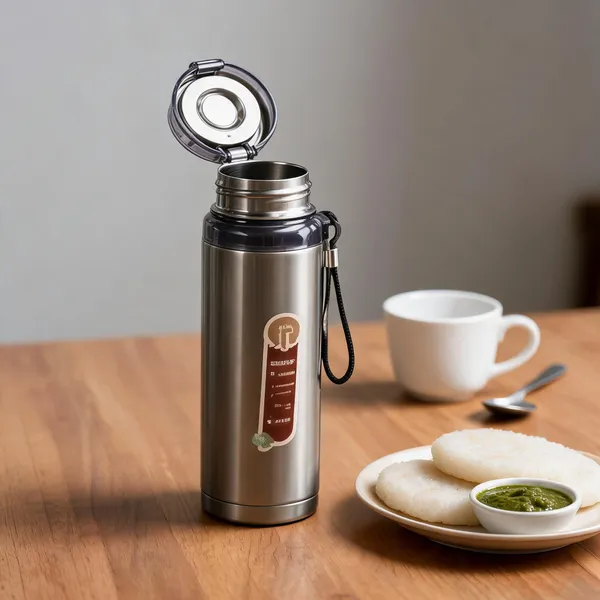 Silver_304_Stainless_Steel_Flask_For_Hot/Cold_Beverage_Storage
