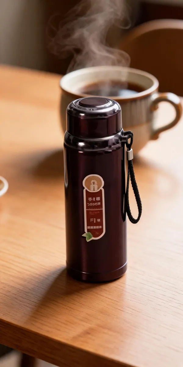 Black_304_Stainless_Steel_Flask_For_Hot/Cold_Beverage_Storage