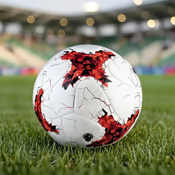White_Synthetic_Leather_And_Rubber_Bladder_Football_For_Football,_Training,_Outdoor_Play