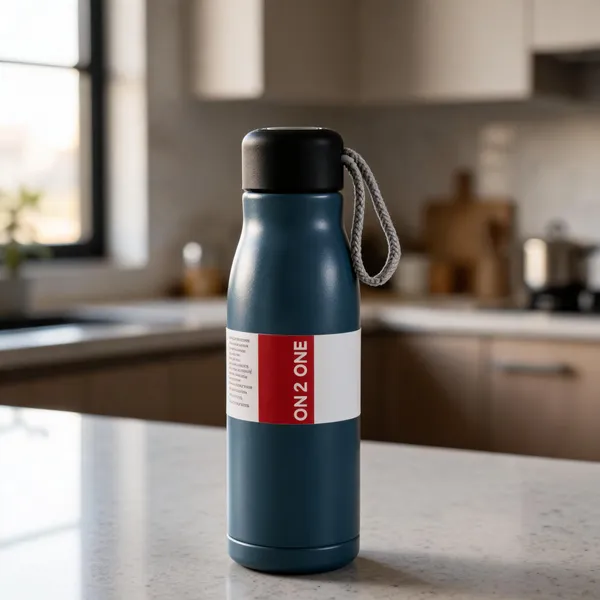Blue_Stainless_Steel_And_Plastic_Lid_Insulated_Bottle_For_Drinking_Water,_Hot/Cold_Beverage_Storage