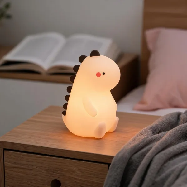 Off_White_Silicone_And_Abs_Plastic_And_Led_Components_Night_Light_For_Night_Lighting,_Bedroom_Decor