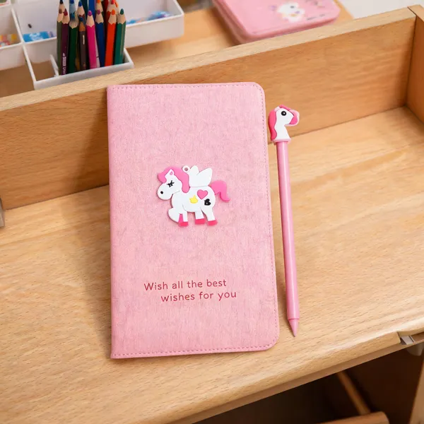 Pink_Paper_And_Cardboard_And_Plastic_Pen_Notebook_And_Pen_Set_For_Writing,_School,_Gifting