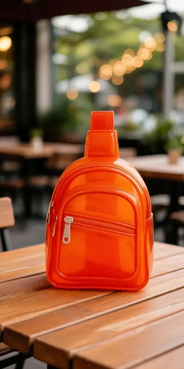 Orange_Pvc_And_Polyester_Lining_Sling_Backpack_For_School,_Travel,_Daily_Carry