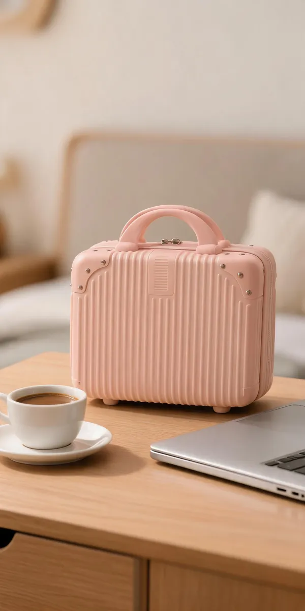 Pink_Abs_Plastic_And_Lining_Vanity_Case_For_Cosmetics,_Toiletries,_Travel_Storage