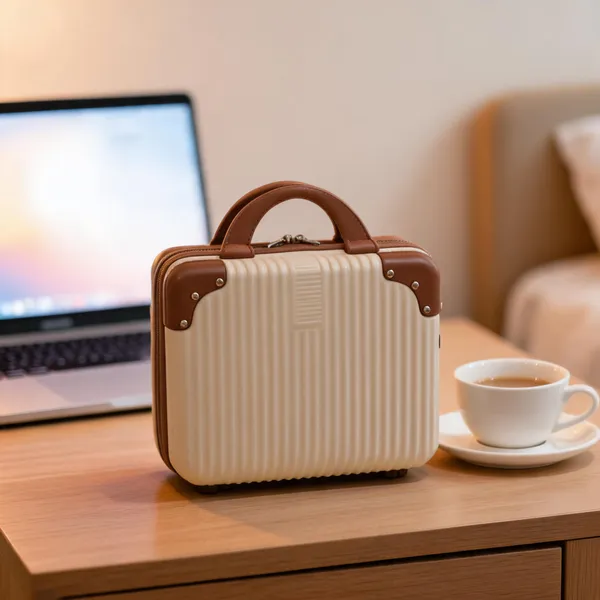 Tan_Abs_Plastic_And_Lining_Vanity_Case_For_Cosmetics,_Toiletries,_Travel_Storage
